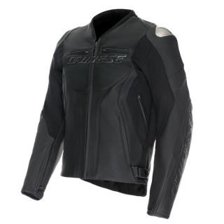 Dainese Racing 5 Deri Motosiklet Ceketi – AA Sertifikalı, Smart Air UyumluDAINESE CEKET RACING 5 LEATHER BLK BLK BLK
