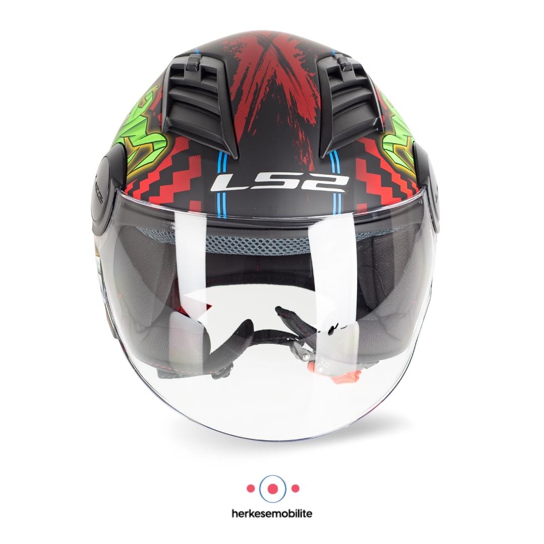 LS2 Airflow Happy Dreams Açık Kask I Motosiklet Ekipmanları I