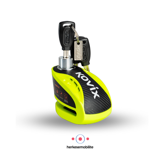 KOVIX KNX6-FG Alarmlı Disk Kilit 