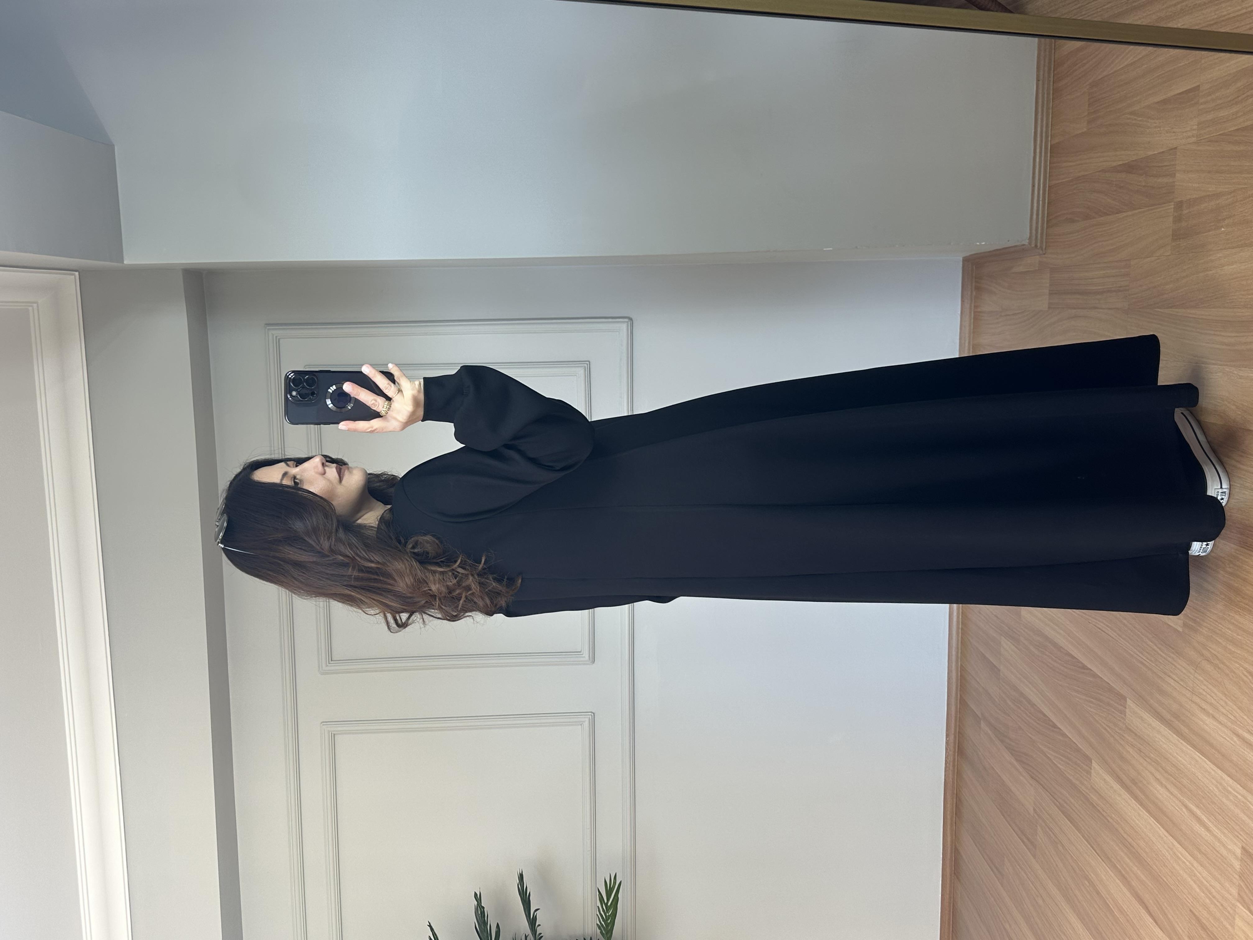 Diana Siyah Modal Sekiz Parça Elbise