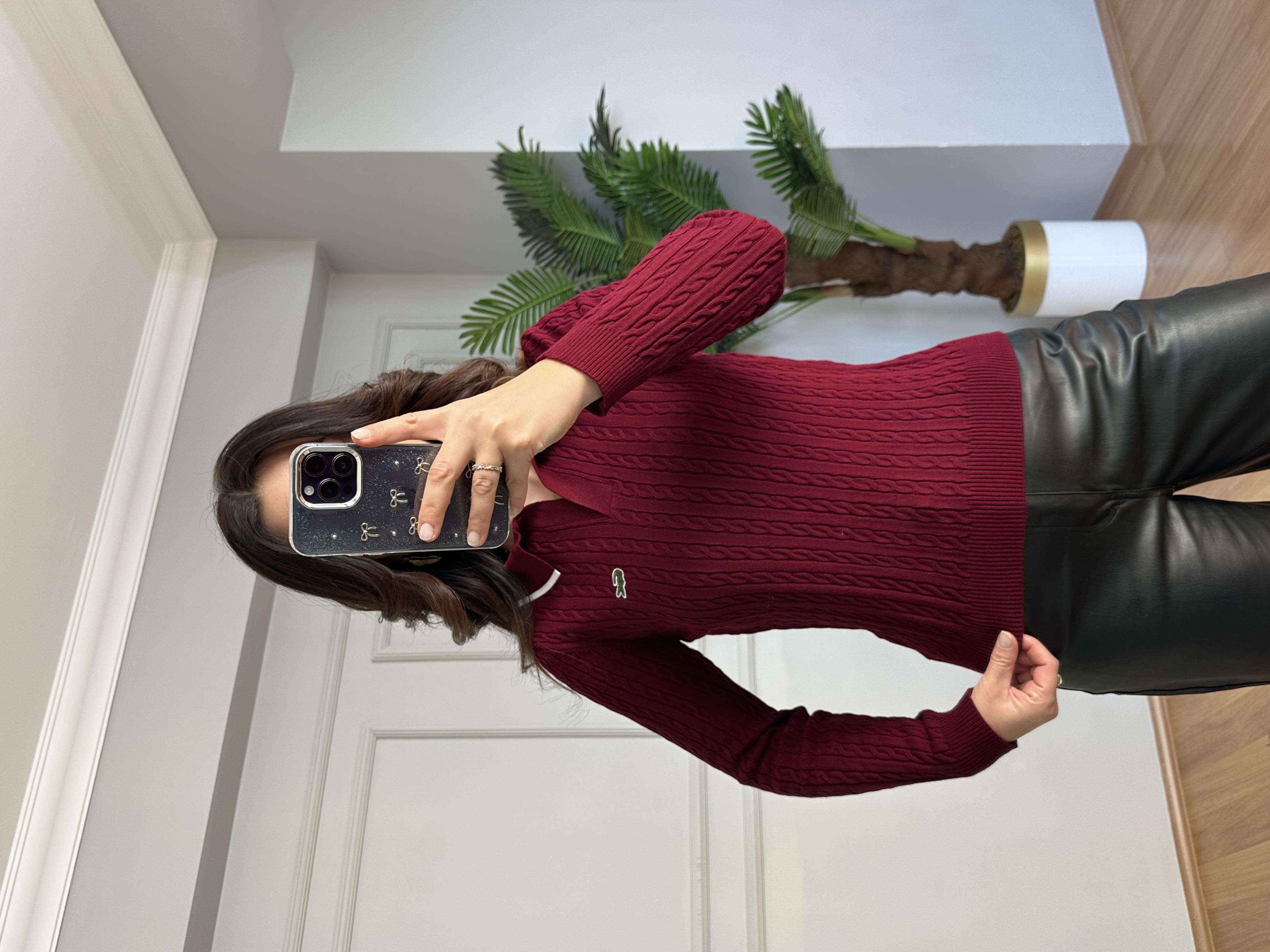 Lily Bordo Orj Marka Triko