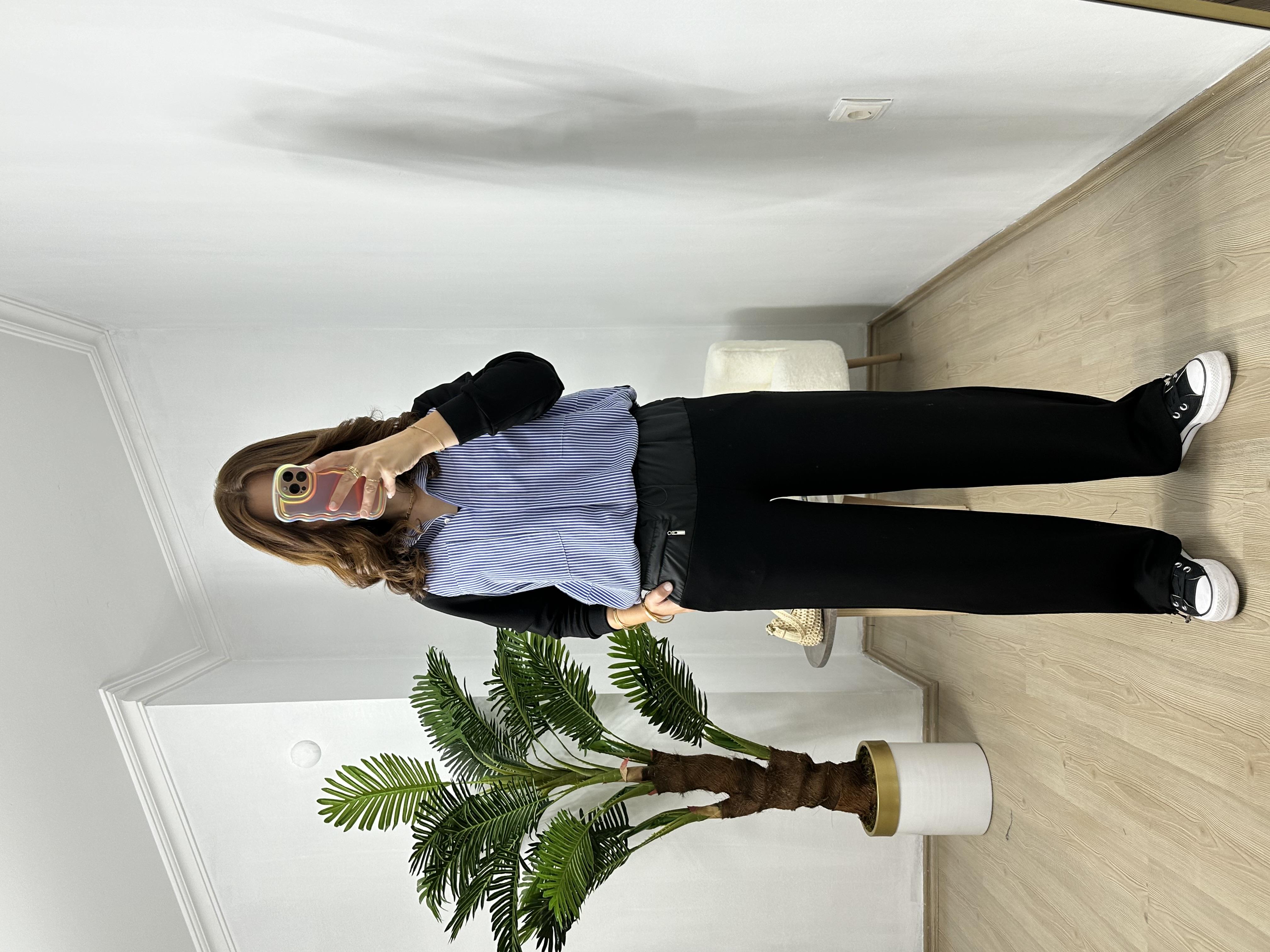 Tasarım Paraşüt Modal Kumaş Mix Pantolon