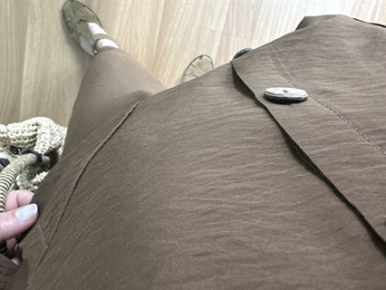 Aura Kahve Bambu Kumaş Kapüşonlu Takım 