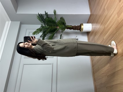 Aura Vizon Bambu Kumaş Kapüşonlu Takım 