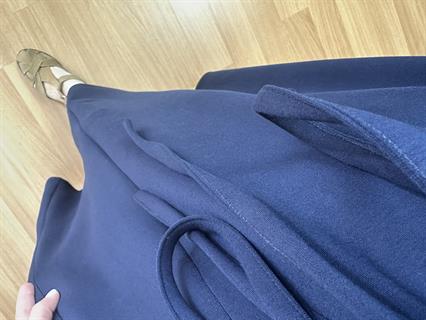 Diana Lacivert  Modal Sekiz Parça Elbise