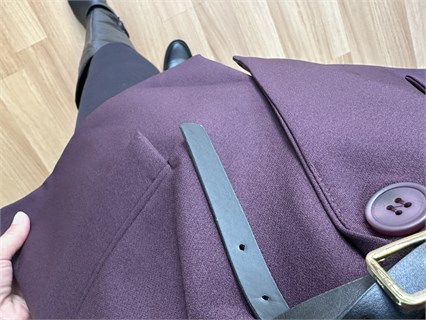 Doria Bordo Premium Kalite Vatkalı Yelek
