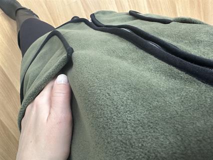 Elen Haki Biyeli Polar Yelek