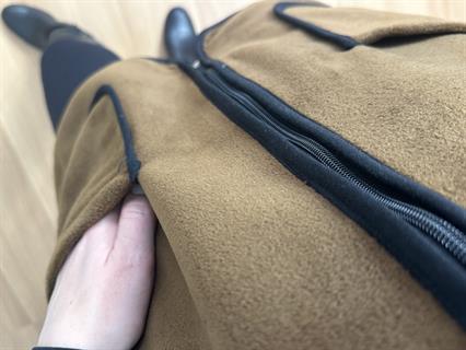 Elen Kahve Biyeli Polar Yelek