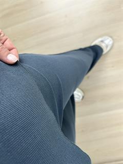 Fezza Mavi-Gri Pike Modal Kumaş Kısa Kol Eşofman Takımı