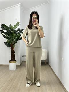 Fezza Vizon Pike Modal Kumaş Kısa Kol Eşofman Takımı