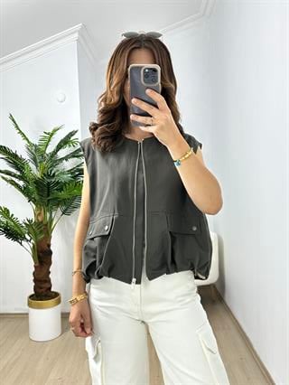 Hardy Antrasit Yelek