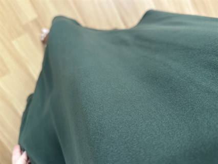 Helin Zümrüt Tek Renk Desen Pamuk Viskon Midi Boy Elbise