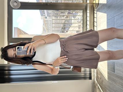 Kahve Orjinal Mssm Tensel Kumaş Şort