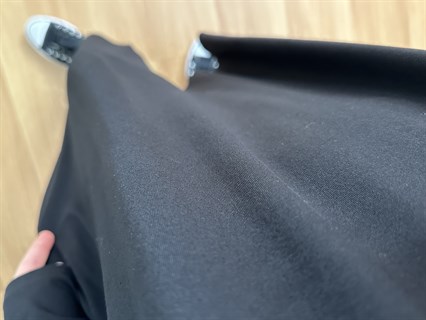 Karina Siyah Fermuarlı Cepli Basic Elbise