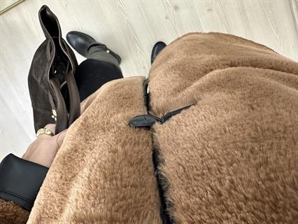 Lena Kahve Kürk Kaban