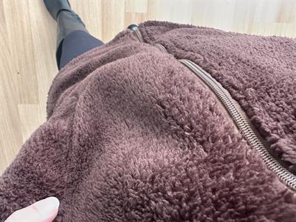 Liora Acı Kahve Peluş Ceket