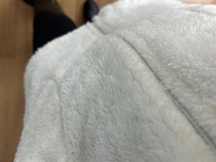 Liora Beyaz Peluş Ceket