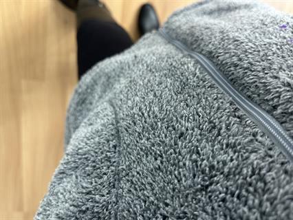 Liora Gri Peluş Ceket