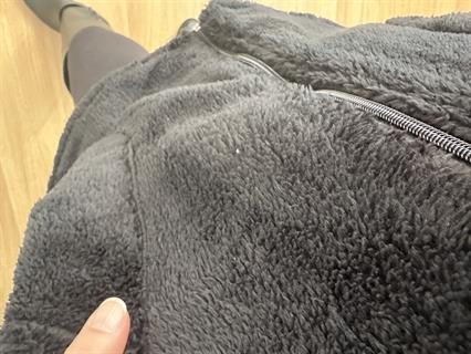 Liora Siyah Peluş Ceket