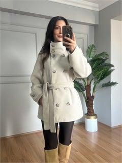 Milano Taş Premium Seri Kaşe Kaban
