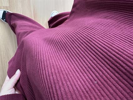 Nare Bordo Fitilli Kadife Takım