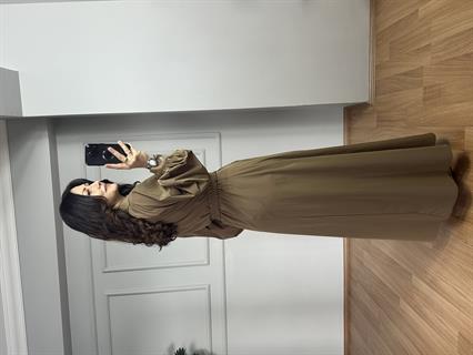 Naura Premium Kalite Paraşüt Kumaş Tasarım Elbise