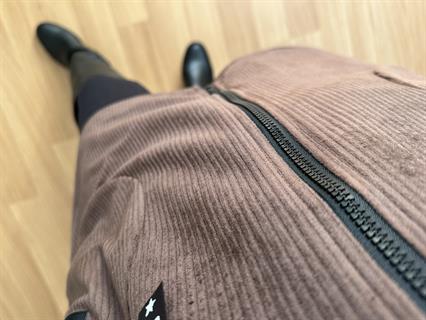 Nira Acı Kahve İthal Fitilli Kadife Ceket