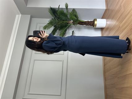 Olisa İndigo Drapeli Tensel Takım