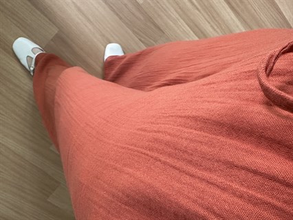 Olivia Kiremit Müslin Kumaş Pantolon 