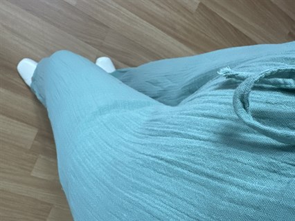 Olivia Mint Yeşili Müslin Kumaş Pantolon