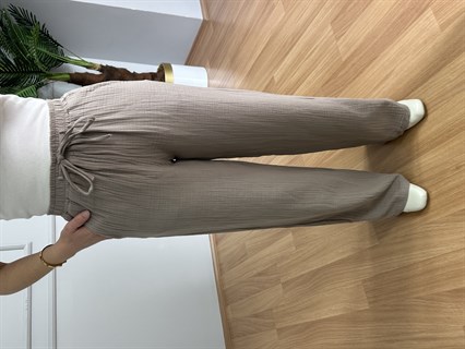 Olivia Vizom Müslin Kumaş Pantolon