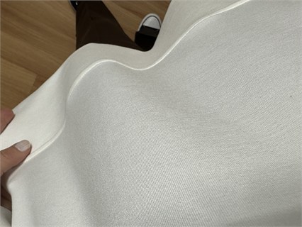 Olva Ekru Yırtmaç Detaylı Bluz