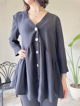 Orjinal ZR Marka Siyah Bluz