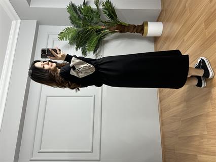 Rina Kol Detaylı Tasarım Elbise