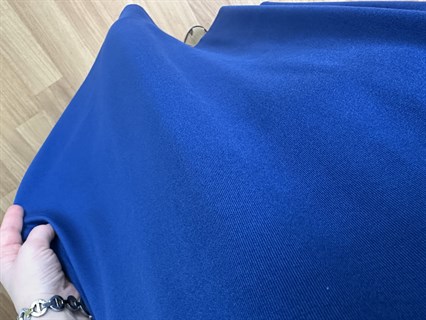 Samya Lacivert Tahta Boncuk Detaylı Lilralı Elbise 