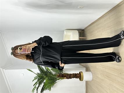 Siyah Biyeli Modal Eşofman Takımı