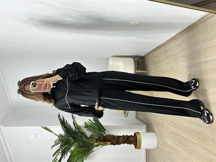 Siyah Biyeli Modal Eşofman Takımı