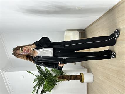 Siyah Biyeli Modal Eşofman Takımı