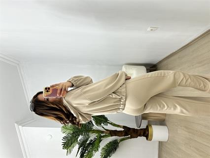 Taş Modal Çelik Fermuarlı Eşofman Takımı