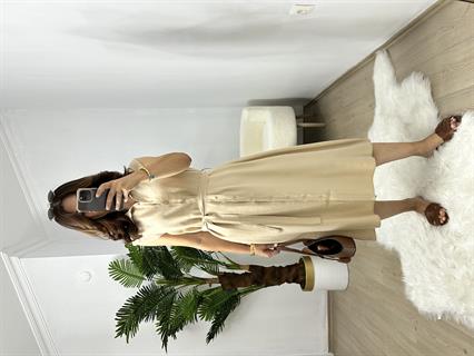 Taş Orjinal MSSM Marka Tensel Kumaş Gömlek Elbise