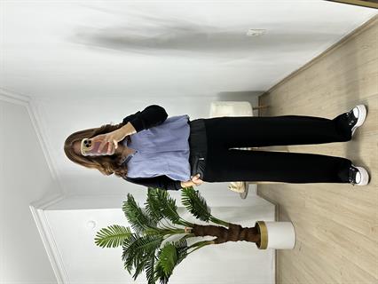 Tasarım Paraşüt Modal Kumaş Mix Pantolon