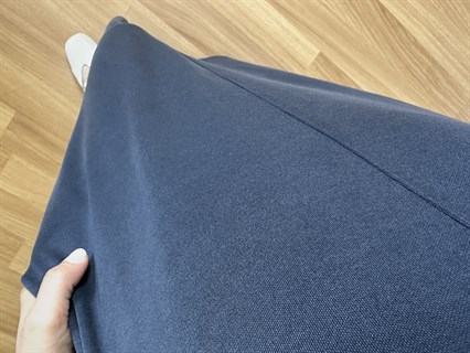 Trio Antrasit Düşük Kol Pike Modal Elbise