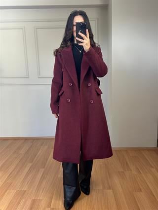 Vera Bordo Premium Kalite Kaban