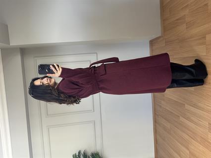 Vera Bordo Premium Kalite Kaban