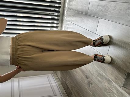 Vizon Pamuk Keten Şalvar Pantolon