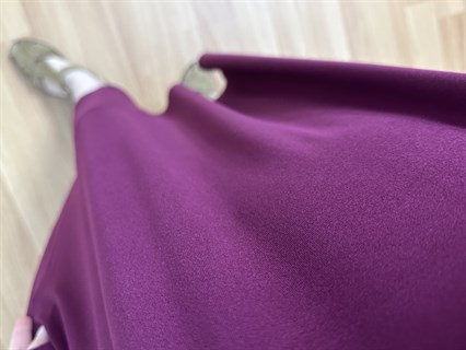 Yasmin Bordo Likralı Basic Elbise 