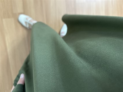 Yasmin Haki Likralı Basic Elbise 