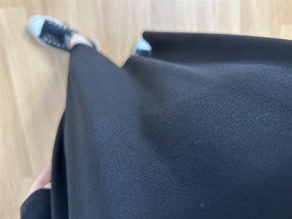 Yasmin Siyah Likralı Basic Elbise