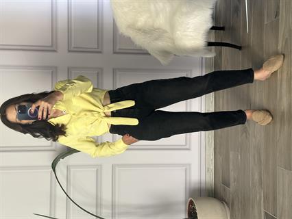 ZR Model Siyah Mom Jean