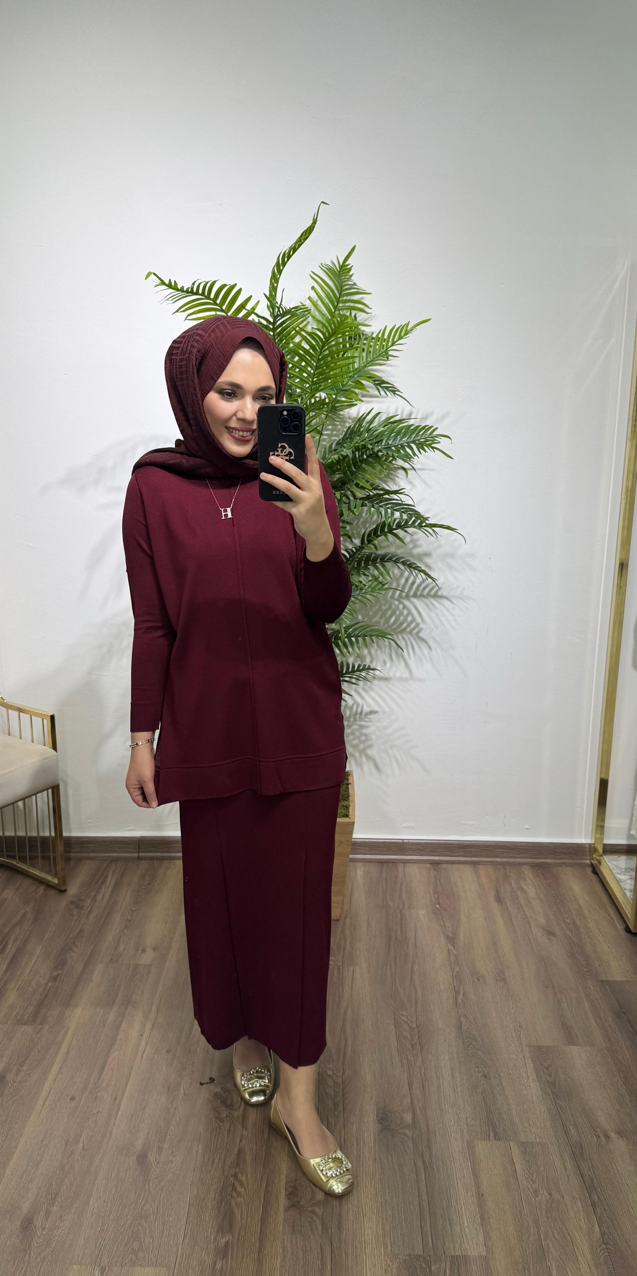 Bordo Etekli Takım